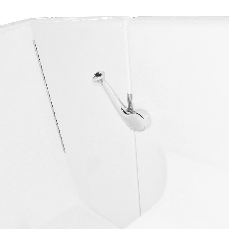 Ariel Bath 60'' x 30'' Walkin Soaking Porcelain Enameled Steel Bathtub